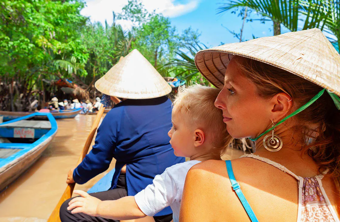 Delta del Mekong e bambini