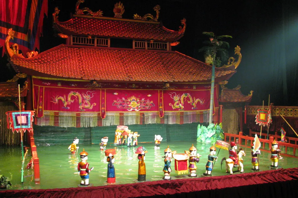 marionette sull acqua ad Hanoi