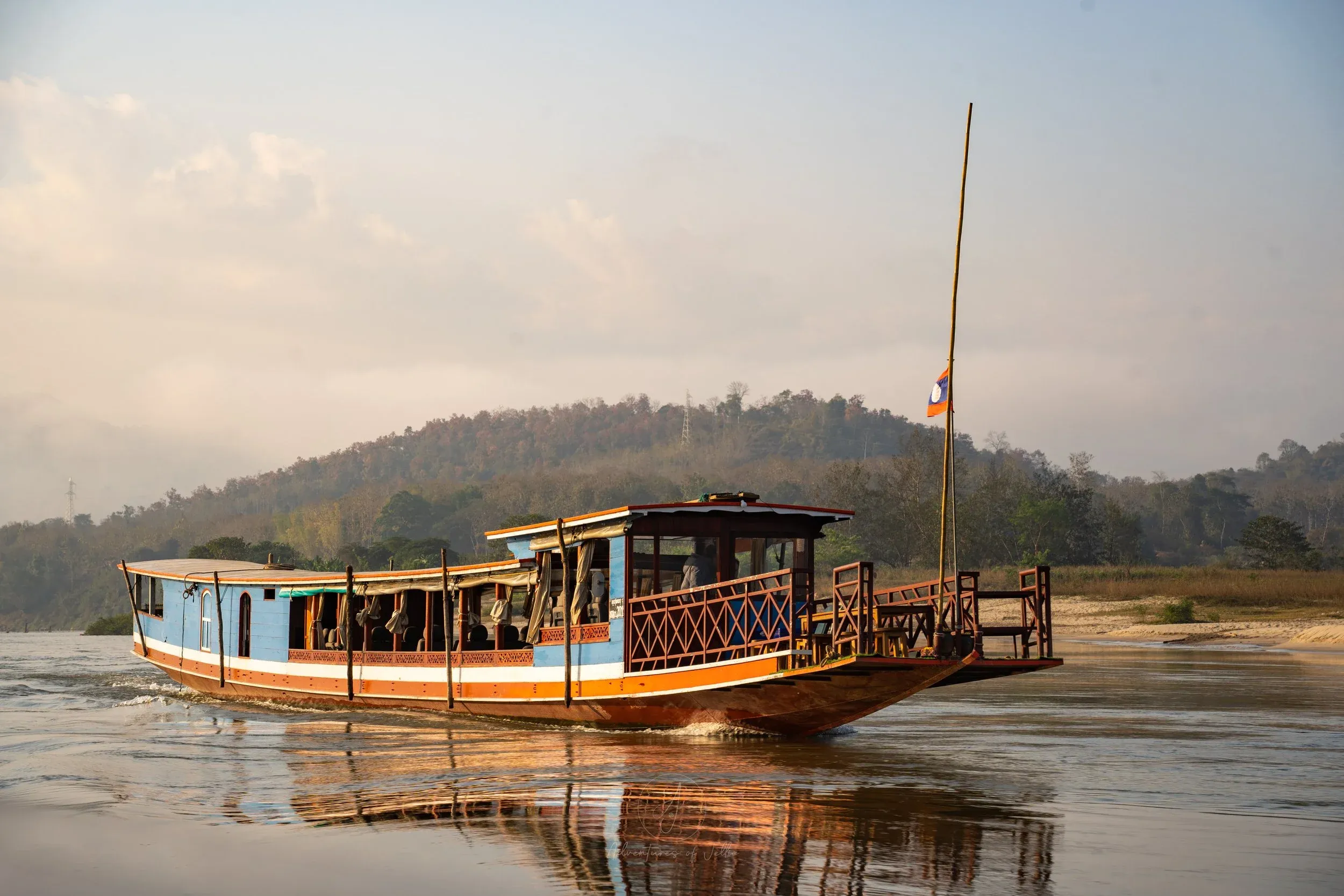 Barca lenta luang prabang