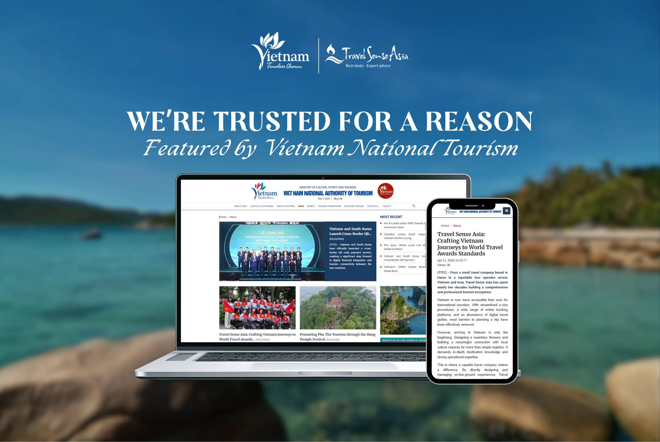 travel sense asia Ente Nazionale del Turismo del Vietnam