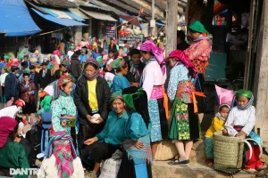 Mercati etnici del Vietnam del Nord a ha giang
